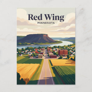 Red Wing USA Postcard
