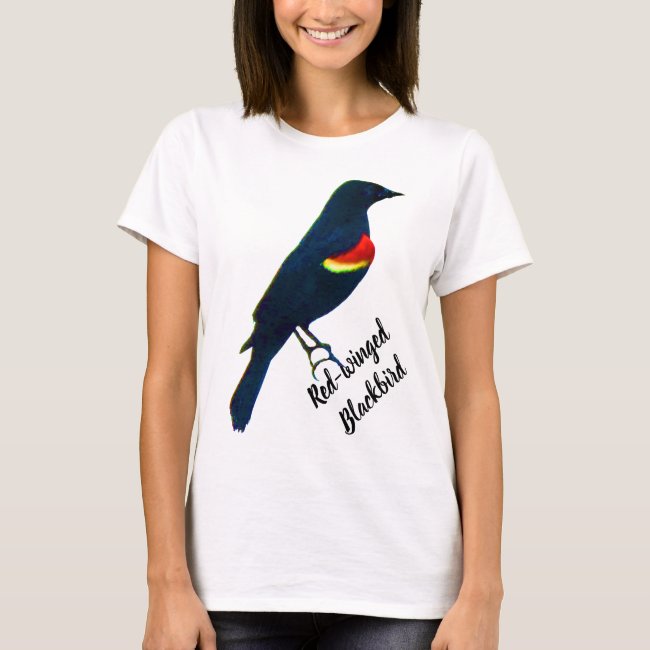 Red-winged Blackbird Bird T-Shirt