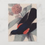 Red winged blackbird by John James Audubon Postcard