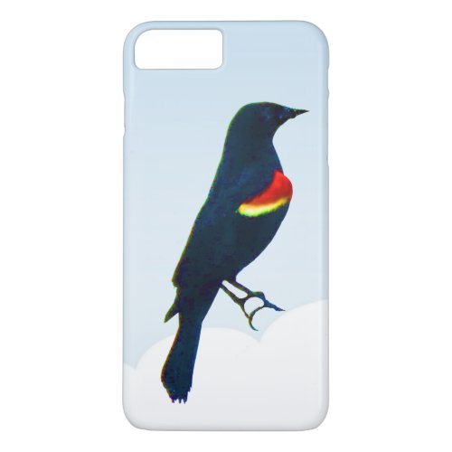 Red_winged Blackbird  iPhone 87 Plus Case