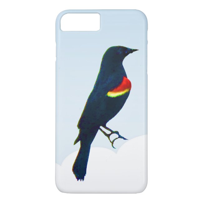 Red-winged Blackbird iPhone 8/7 Plus Case