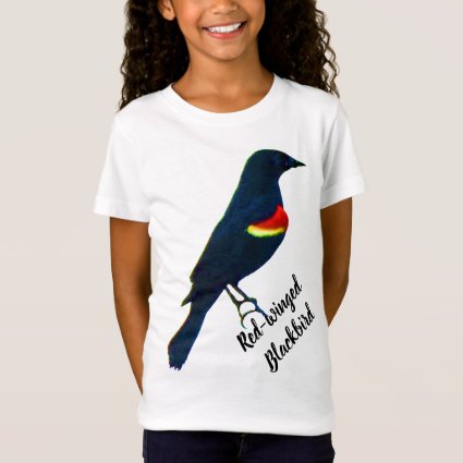 Red-winged Blackbird Kids Shirt