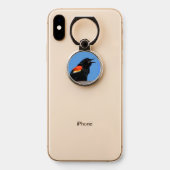 Red-winged Blackbird Phone Ring Holder (On Phone)