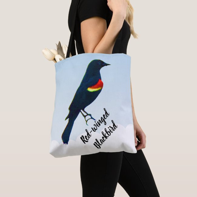 Red-winged Blackbird Tote Bag