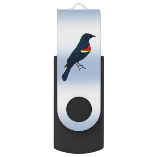Red_winged Blackbird USB Flash Drive