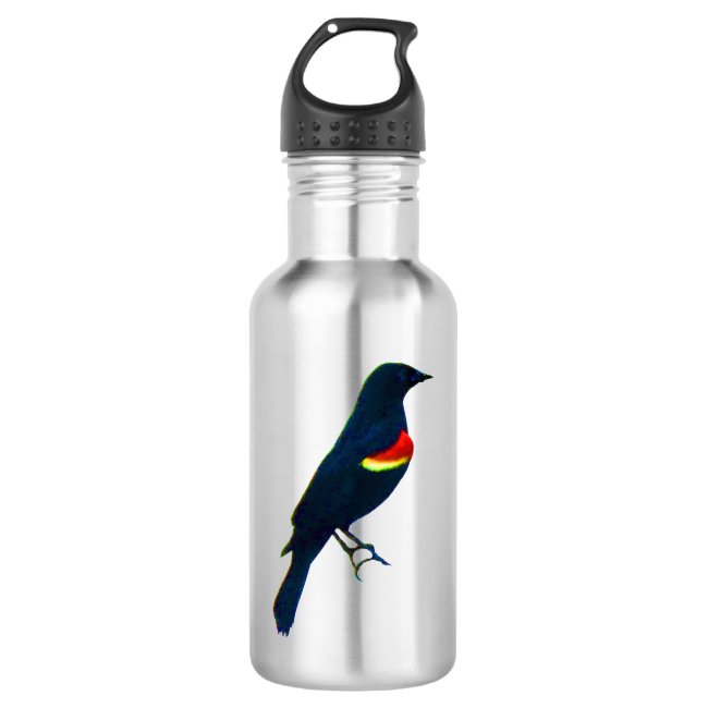 Red-winged Blackbird Water Bottle
