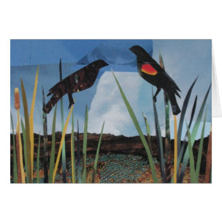 Red-winged Blackbirds Cards
