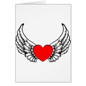 Red Winged Heart (Front)