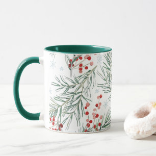Red Winter Berry Mug