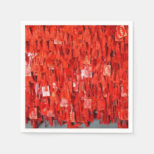 Red Wishes Napkins