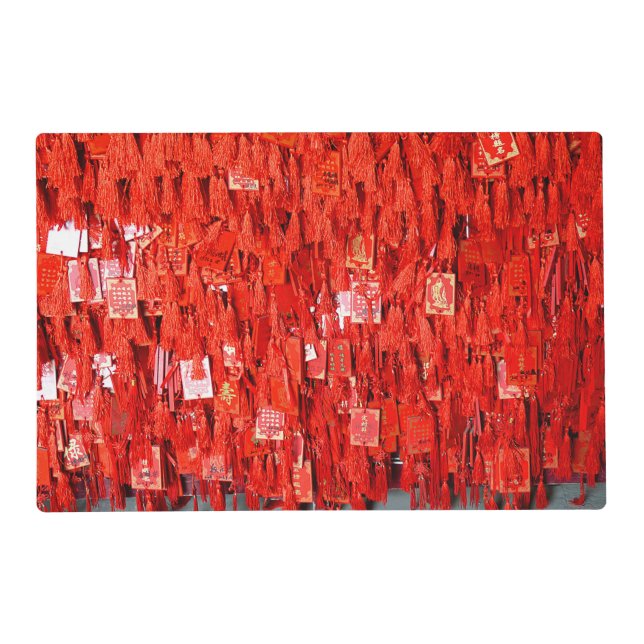 Red Wishes Placemat (Front)