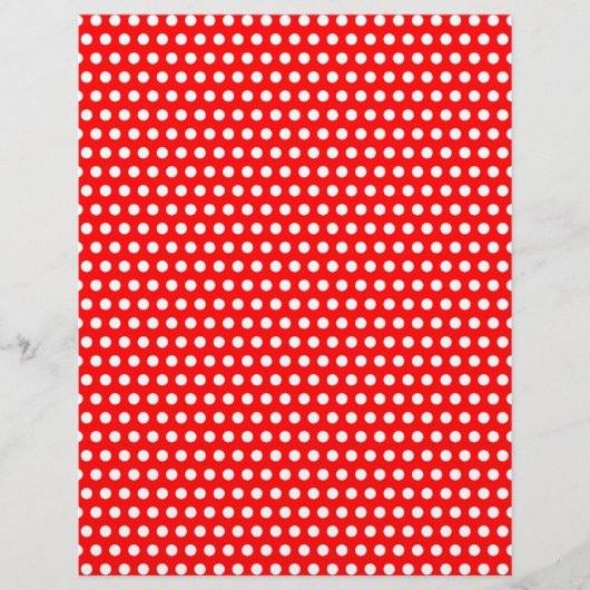 Red with Tiny White Dots (Front)