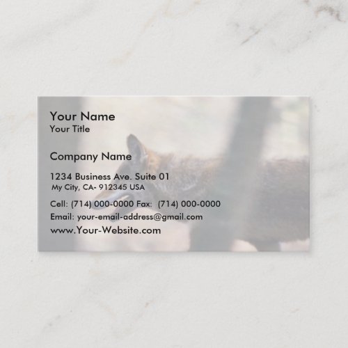 Red Wolf Business Cards