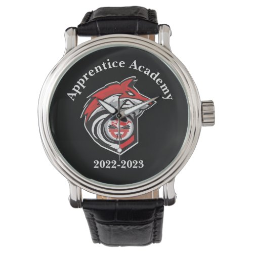 Red Wolf logo Personalized Watch