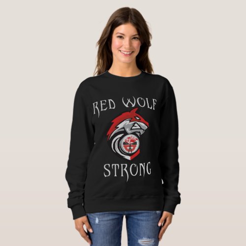 Red Wolf Strong Sweatshirt