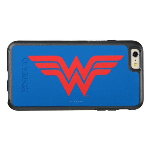 Red Wonder Woman Logo OtterBox iPhone 66s Plus Case