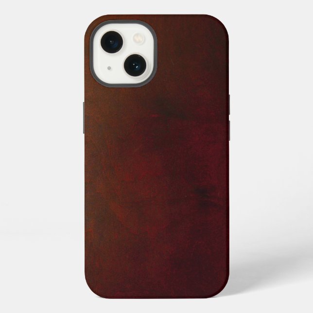Red Wood Iphone Case (Back)