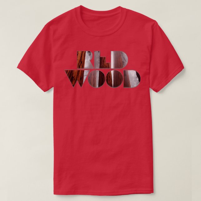 RED WOOD T-Shirt (Design Front)