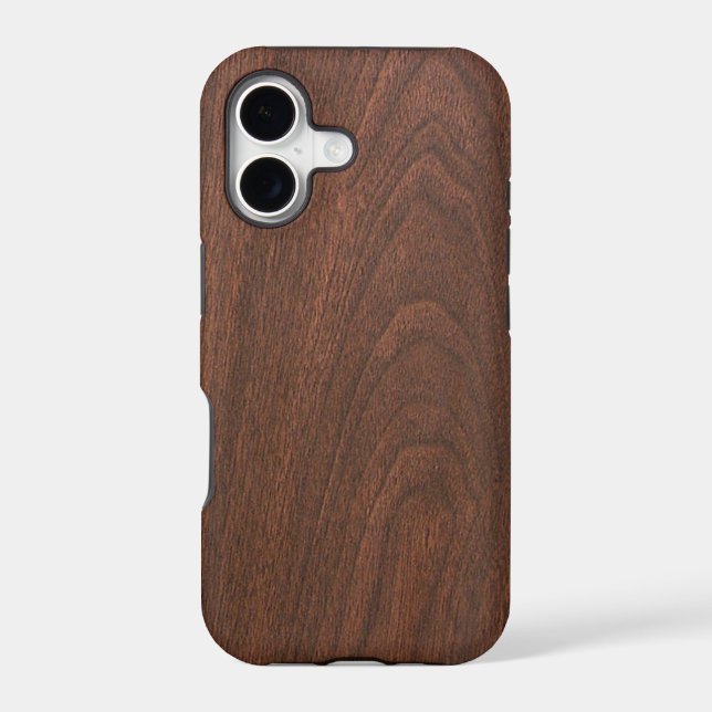 red wood texture iphone case (Back)