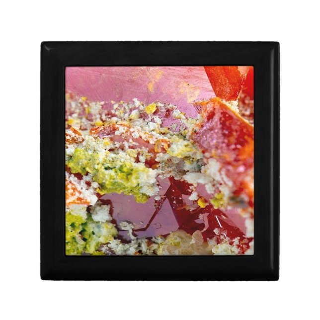 Red Wulfenite Crystal  Gift Box (Front)
