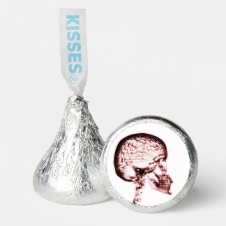 Red X-Ray Skull Brain Hershey®'s Kisses®