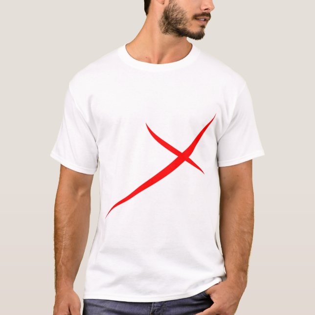 Red X   T-Shirt (Front)