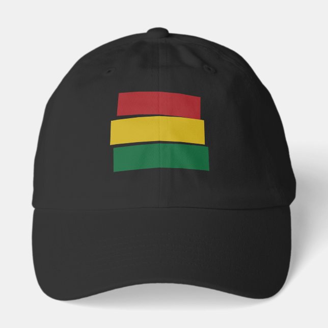 Red, Yellow and Green Hat (Front)