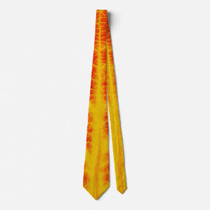 Red & Yellow Aspen Leaf #10 Neck Tie