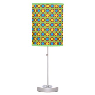 Red Yellow Blue Circles Pattern