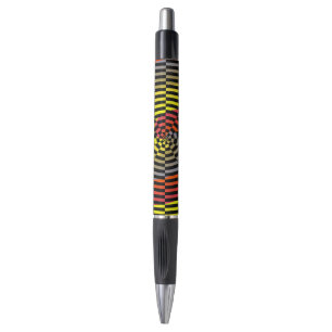 Red Yellow Blue Spiral by Kenneth Yoncich Pen