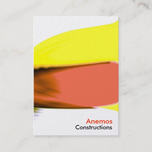 red yellow business cards