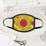 Red &amp; Yellow Covid Face Mask