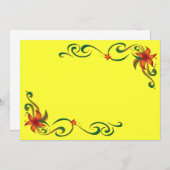 Red/Yellow Flower Border (Front/Back)