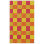 Red, Yellow, Gold and Orange Mini Squares Tablecloth