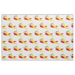 Red Yellow Green Chili Peppers Thunder_Cove  Fabric