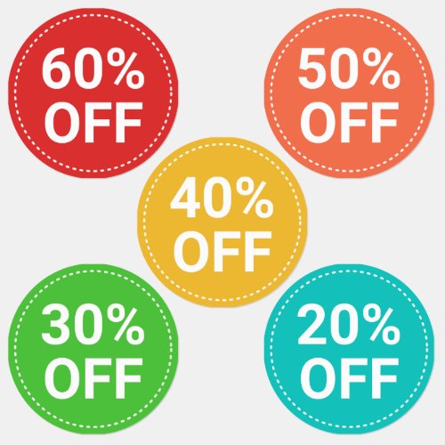 Red Yellow Green Small Business Sales 60 Off Labels