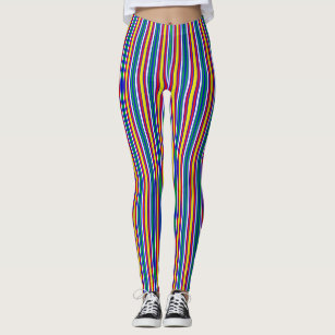 Vertical Striped Leggings Greece, SAVE 49% 