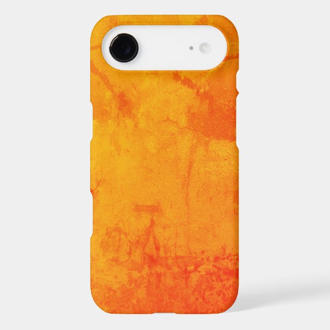 Red Yellow Marbled , Rainbow Art Case-Mate iPhone Case (Back)