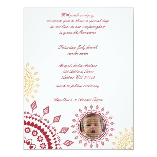 Inspirational 80 Namkaran Invitation Card