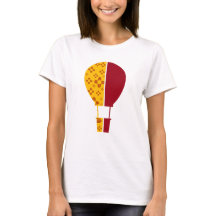 Red Yellow New Mexico Zia Hot Air Balloon