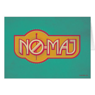 Red & Yellow NO-MAJ™ Badge