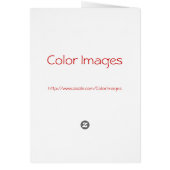 Red Yellow Rose Cards (Back)