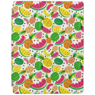Red & Yellow Tropical Fruit Pattern iPad Smart Cover