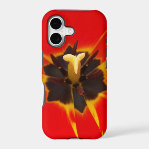 red yellow tulip iPhone 17 case