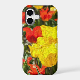 Red & Yellow Tulips iPhone 17 Case
