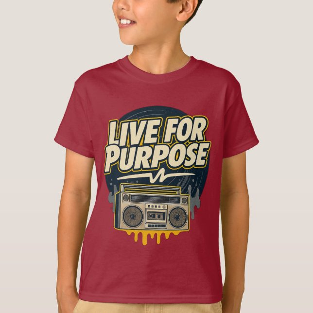 Red Youth Empowerment Tshirt (Front)