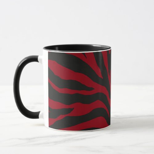 Red Zebra Mug
