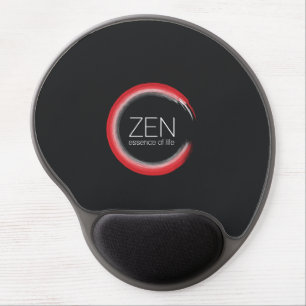 Red Zen Gel Mouse Pad