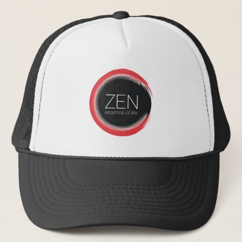 Red Zen Trucker Hat
