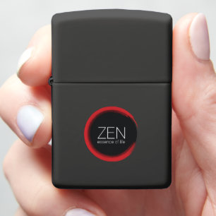Red Zen Zippo Lighter